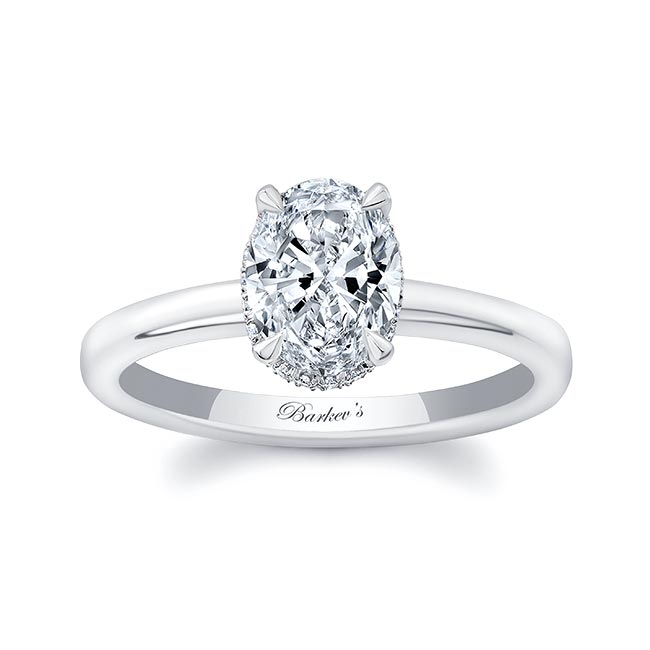 Lia Oval Engagement Ring