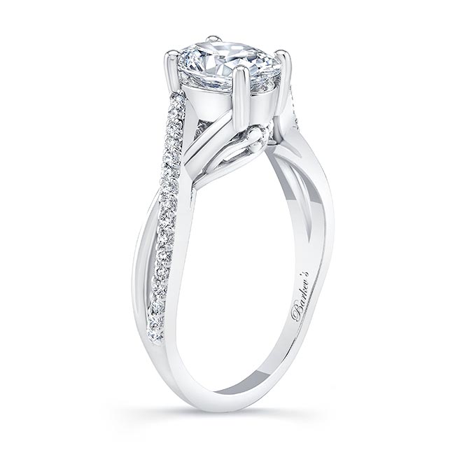 One Carat Oval Diamond Ring Image 2