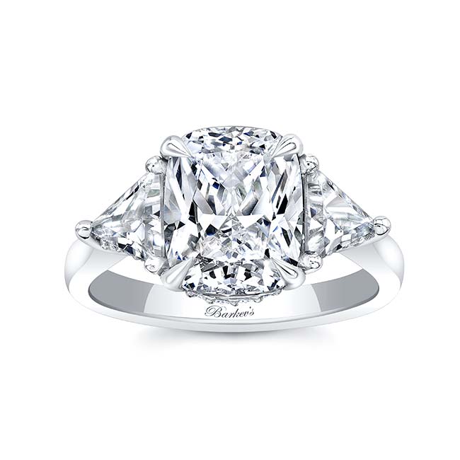 3 Carat Cushion Cut Diamond Ring