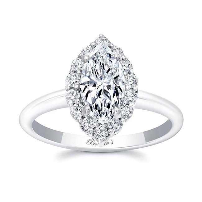 Marquise Cut Diamond Ring