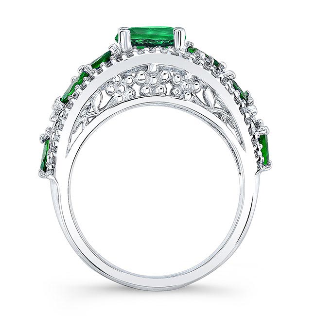 Vine Tsavorite Ring Image 2