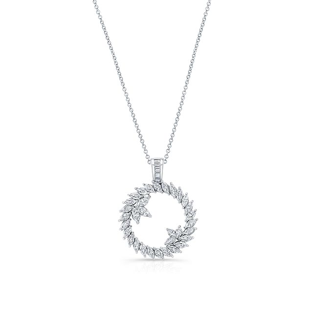 Diamond Sun Necklace