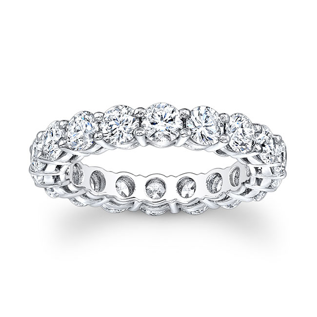 White Gold Eternity Diamond Band 7856L