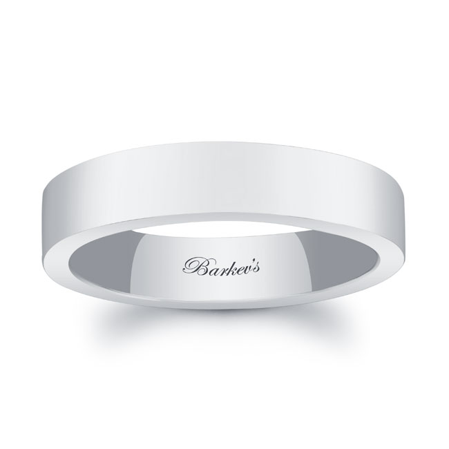 Platinum 4mm Wedding Band