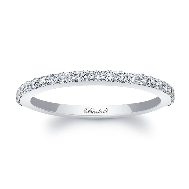 White Gold Women's Diamond Wedding Band